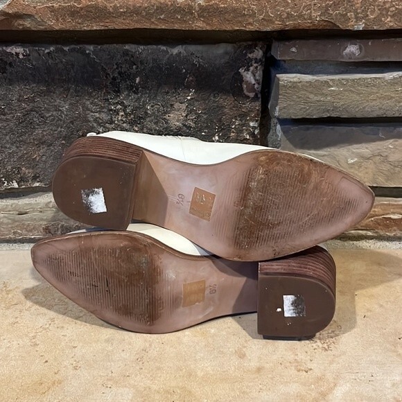 Madewell Bonham White Leather Bootie - Picture 8 of 10